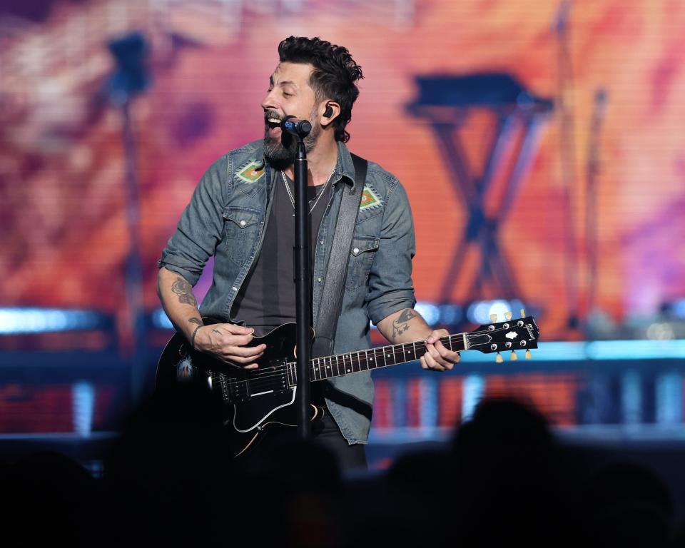 Old Dominion performs at Wells Fargo Arena in Des Moines on Thursday, Dec. 7, 2023.