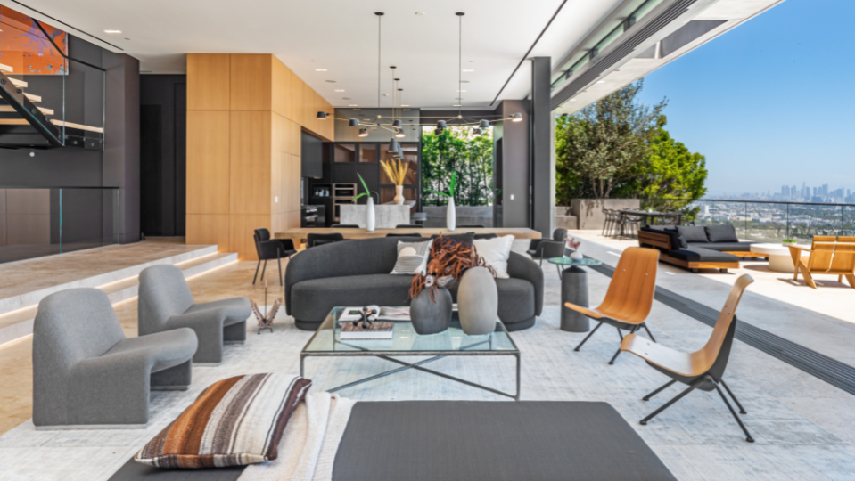 Open concept living area - Credit: Simon Berlyn