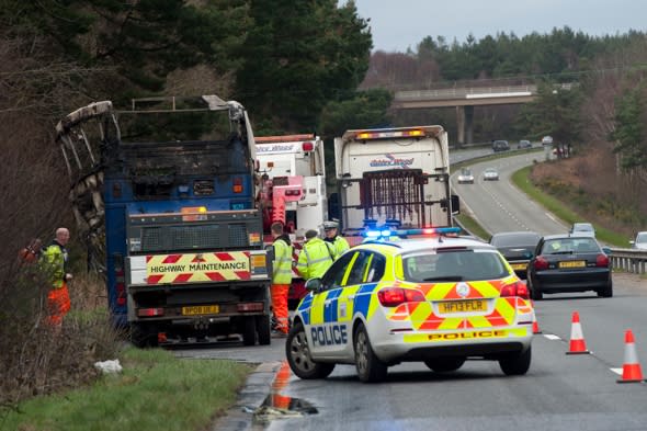 double-decker-bus-fire-dorset