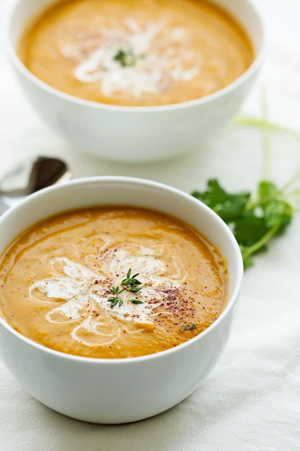 Curried Butternut Squash Soup