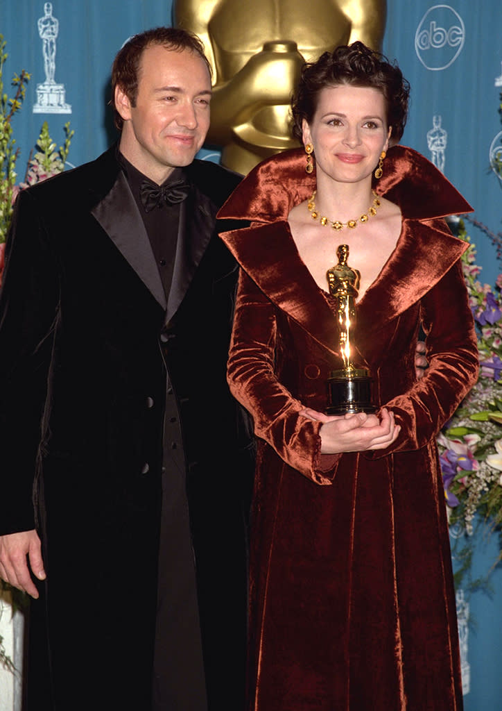 Kevin Spacey and Juliette Binoche