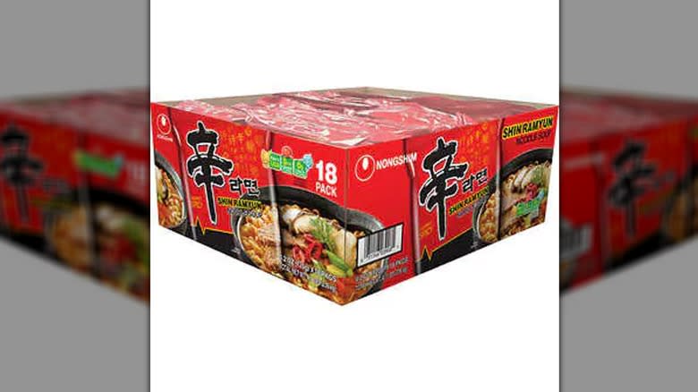 Nongshim shin ramyun noodle soup