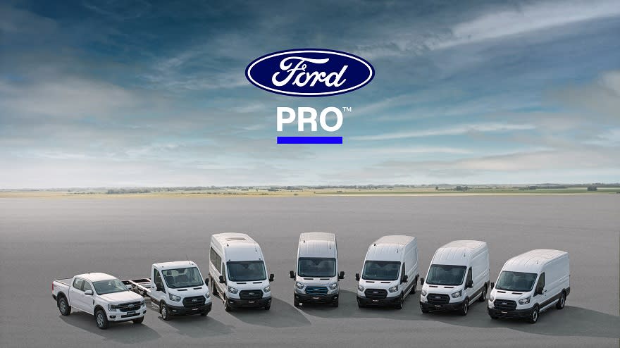 Ford PRO es un ecosistema de servicios para clientes comerciales.