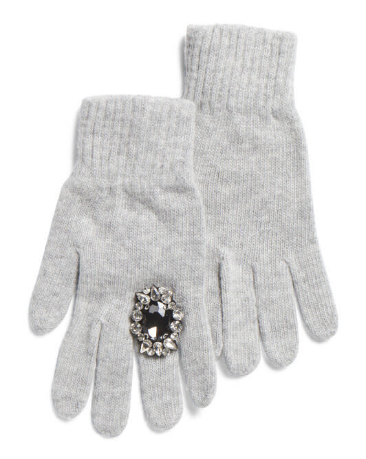 These <a href="Get these gloves for $15 at T.J.Maxx" target="_blank" rel="noopener noreferrer">gloves are made with wool and cashmere</a> in Italy, so they'll have the feel of luxury that your friend can't help but fall for. Plus, who can resist a little sparkle?