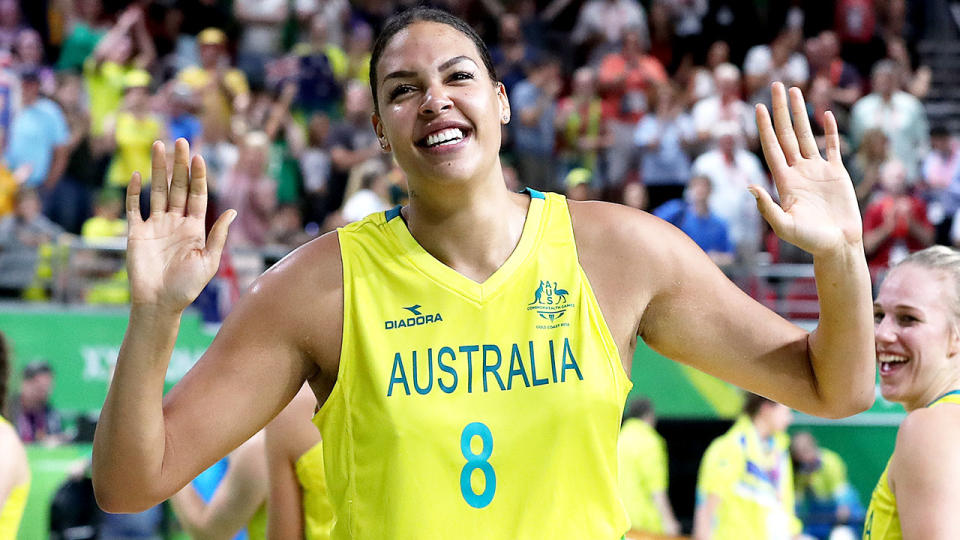 Liz Cambage withdrew from the Olympics after citing mental health concerns. Pic: Getty