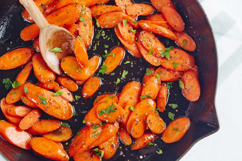 Bourbon-Glazed Carrots