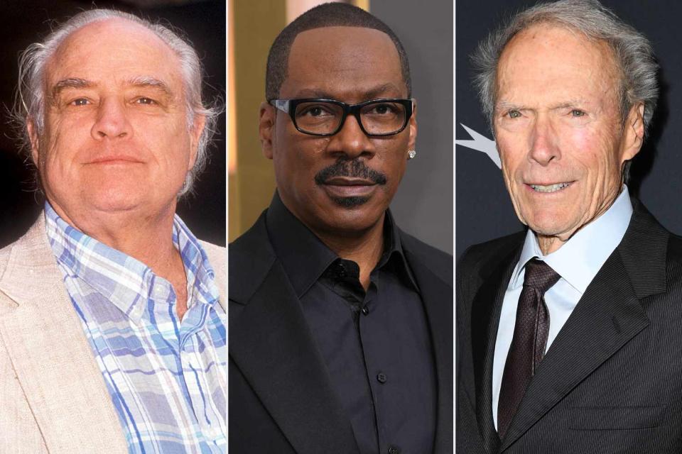 <p>Vinnie Zuffante/Getty; Kevin Mazur/Getty; Jon Kopaloff/FilmMagic</p> From Left: Marlon Brando; Eddie Murphy; and Clint Eastwood