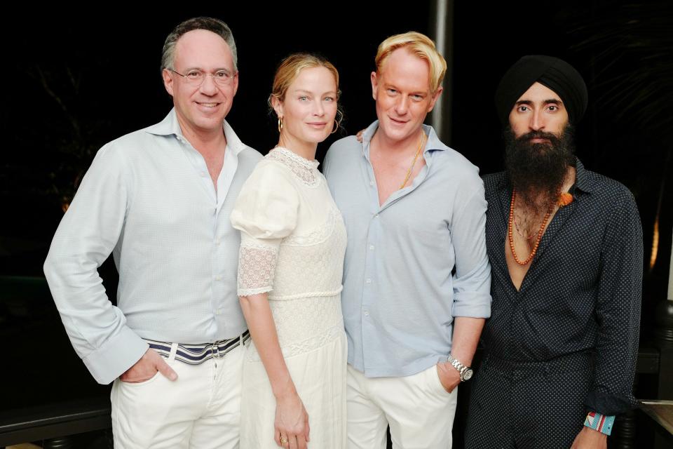 <h1 class="title">Andrew Saffir, Carolyn Murphy, Daniel Benedict, and Waris Ahluwalia</h1><cite class="credit">Photo: David X Prutting / BFA.com</cite>