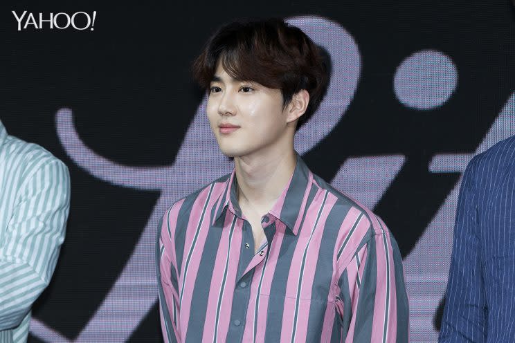 Suho at Skechers K-pop dance competition