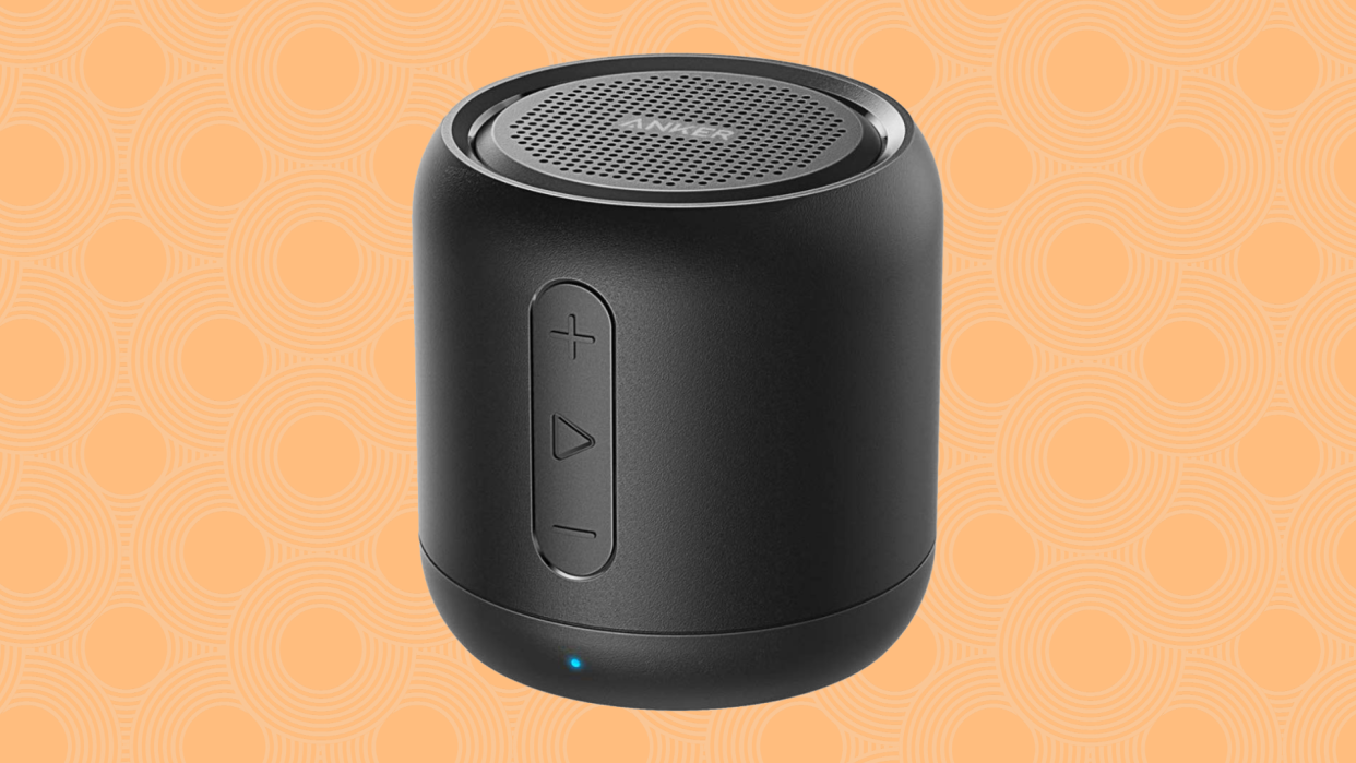 This speaker fits in the palm of your hand. (Photo: <br>Amazon)
