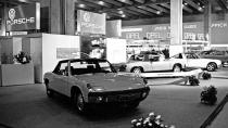 <p>The 914-4 at its debut at the Frankfurt International Motor Show. </p>