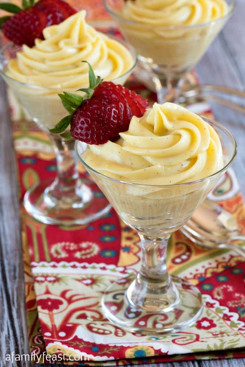 Cheese Lovers | Dessert: Vanilla Cream Cheese Custard