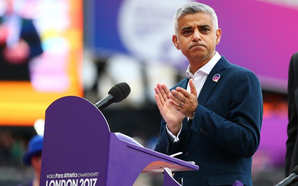 Sadiq Khan, the Mayor of London - Credit: Mark Kerton /Action Plus 