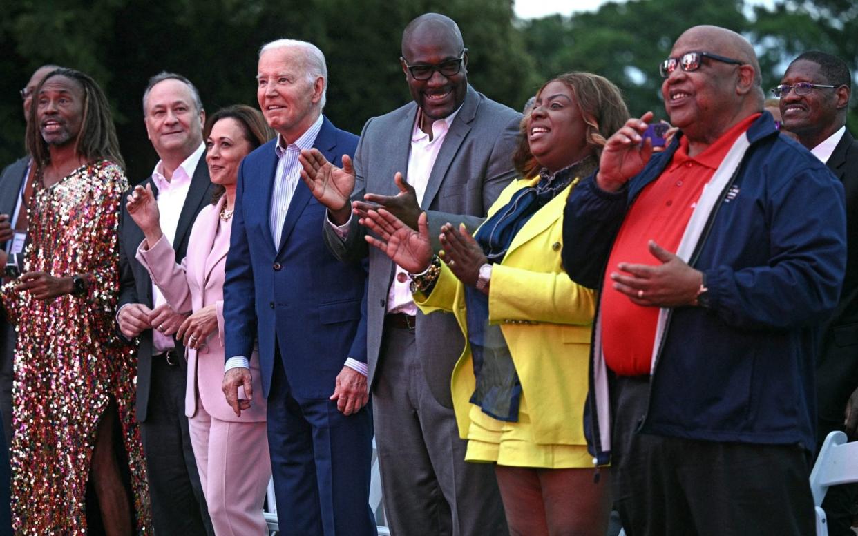 President Biden at the White House Juneteenth concert