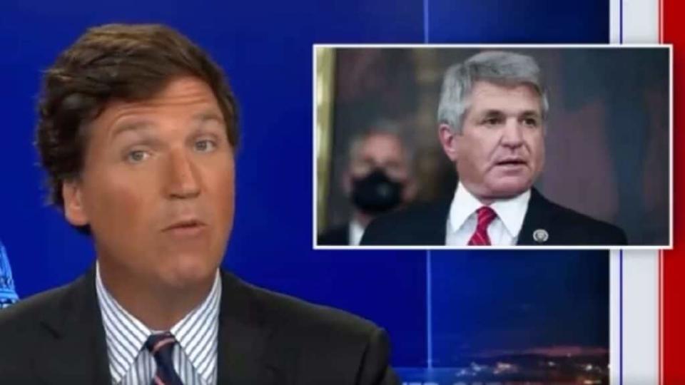 Tucker Carlson Cries ‘slander After Gop Congressman Calls His Show