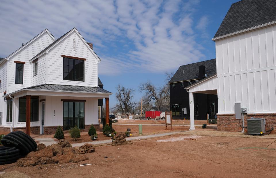 Luxury cottages continue to be added to the Lark west of downtown Edmond.