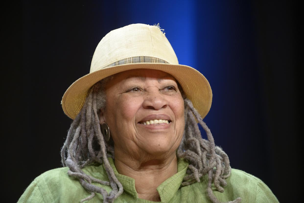 PARIS, FRANCE - SEPTEMBER 21: American writer Toni Morrison on September 21, 2012 in Paris, France. (Photo by Ulf ANDERSEN/Gamma-Rapho via Getty Images)