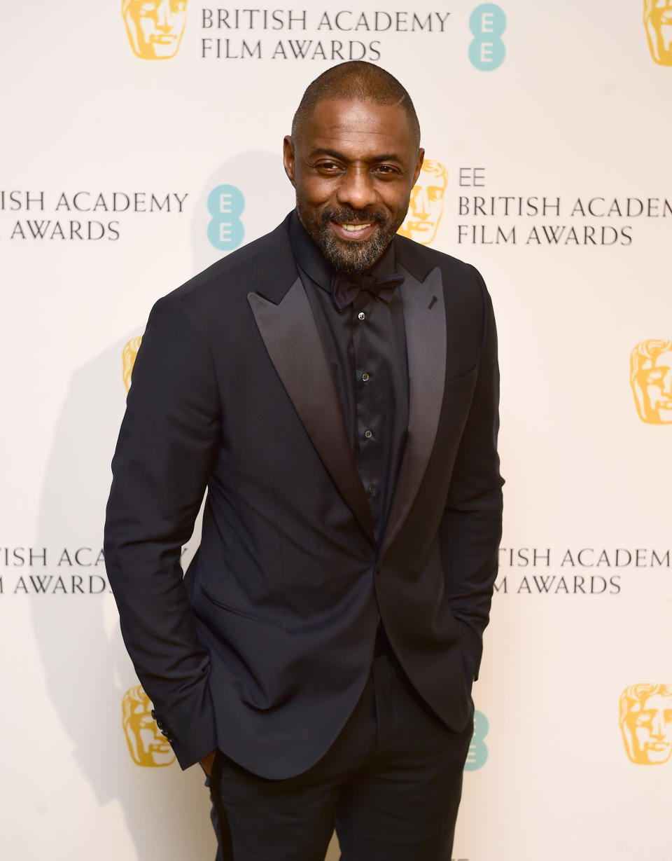 Idris Elba attends the after show party for the EE British Academy Film Awards at the Grosvenor House Hotel in central London (Ian West/PA)