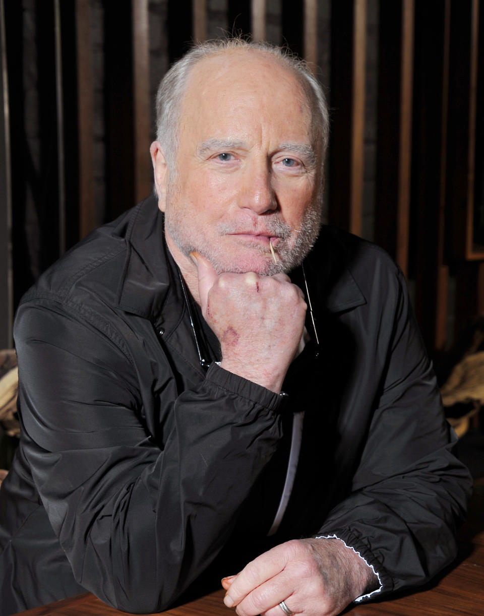 Richard Dreyfuss poses for a photo at The Roosevelt Hotel, on Friday, April 11, 2014 in Los Angeles. (Photo by Katy Winn/Invision/AP)