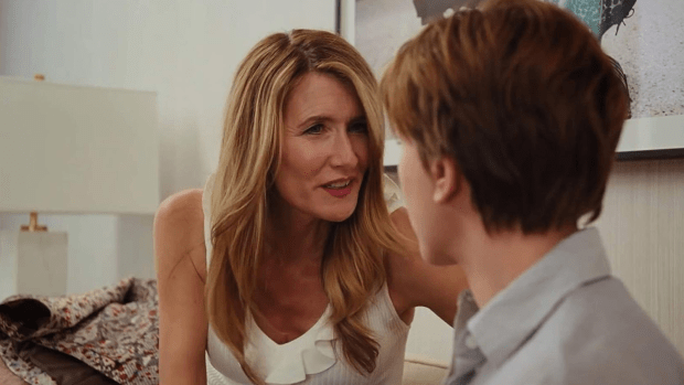 Laura Dern and <a href="https://parade.com/1233325/jessicasager/scarlett-johansson-net-worth/" rel="nofollow noopener" target="_blank" data-ylk="slk:Scarlett Johansson;elm:context_link;itc:0;sec:content-canvas" class="link ">Scarlett Johansson</a> in 'Marriage Story'