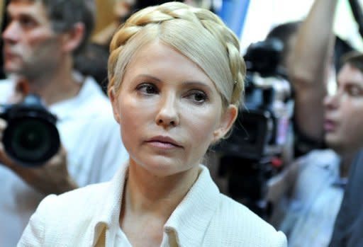 Jailed opposition leader Yulia Tymoshenko, seen here in 2011, has agreed to be treated in a Ukrainian hospital, a German doctor said after visiting her in prison amid growing concern over her health