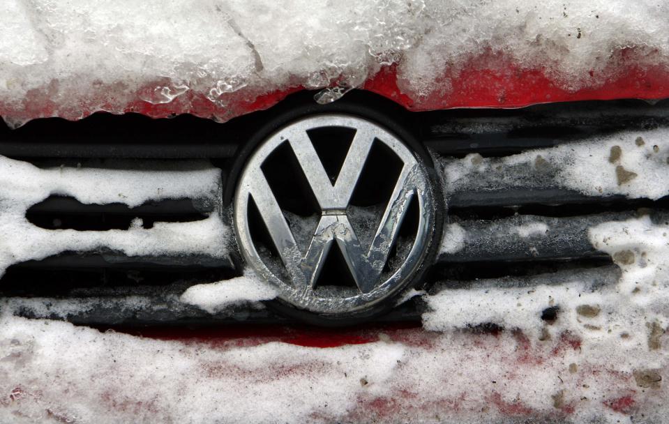 <p><b>Volkswagen</b></p>Volkswagen means ‘people's car’ in German. The company is was founded on 28 May 1937 and headquartered in Wolfsburg, Germany. The current Volkswagen logo, which reads a V and a W inside a circle, was redesigned in 2000.<p>(Photo: Getty Images)</p>