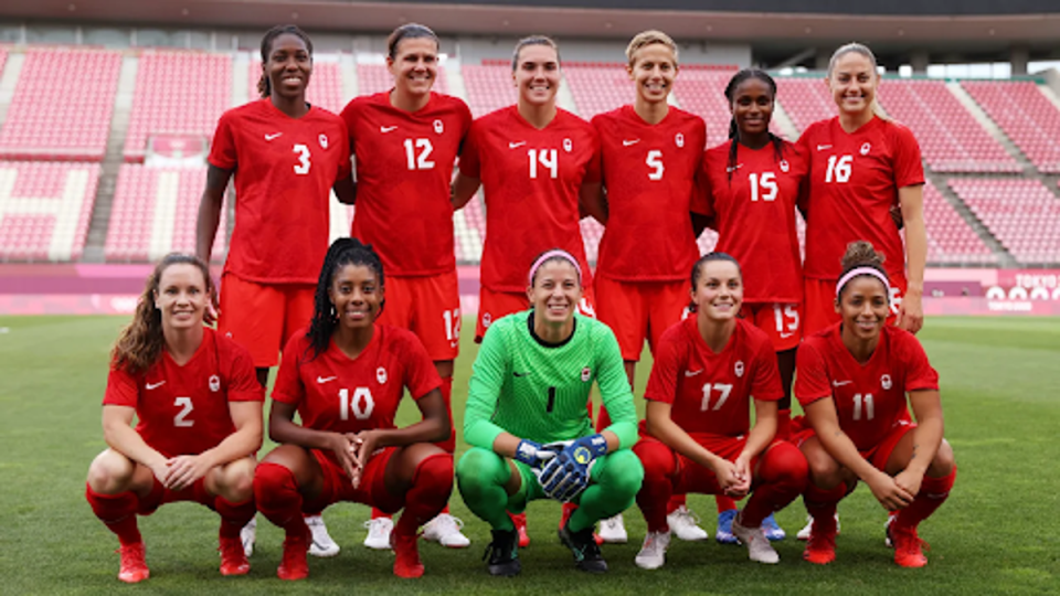 At just 18 years old Quinn made their senior Canada debut (Naomi Baker/Getty Images)