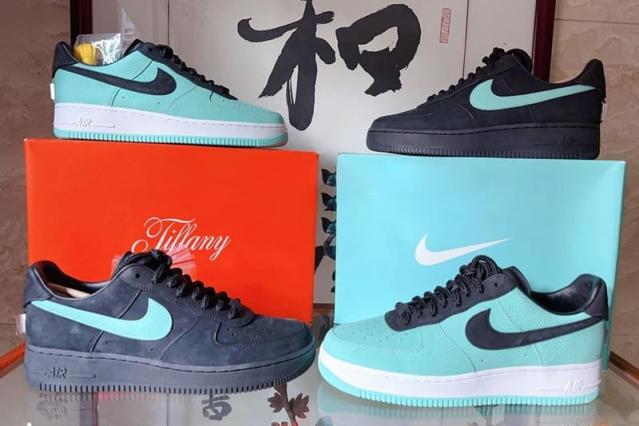 Official Look at the Tiffany & Co. x Nike Air Force 1