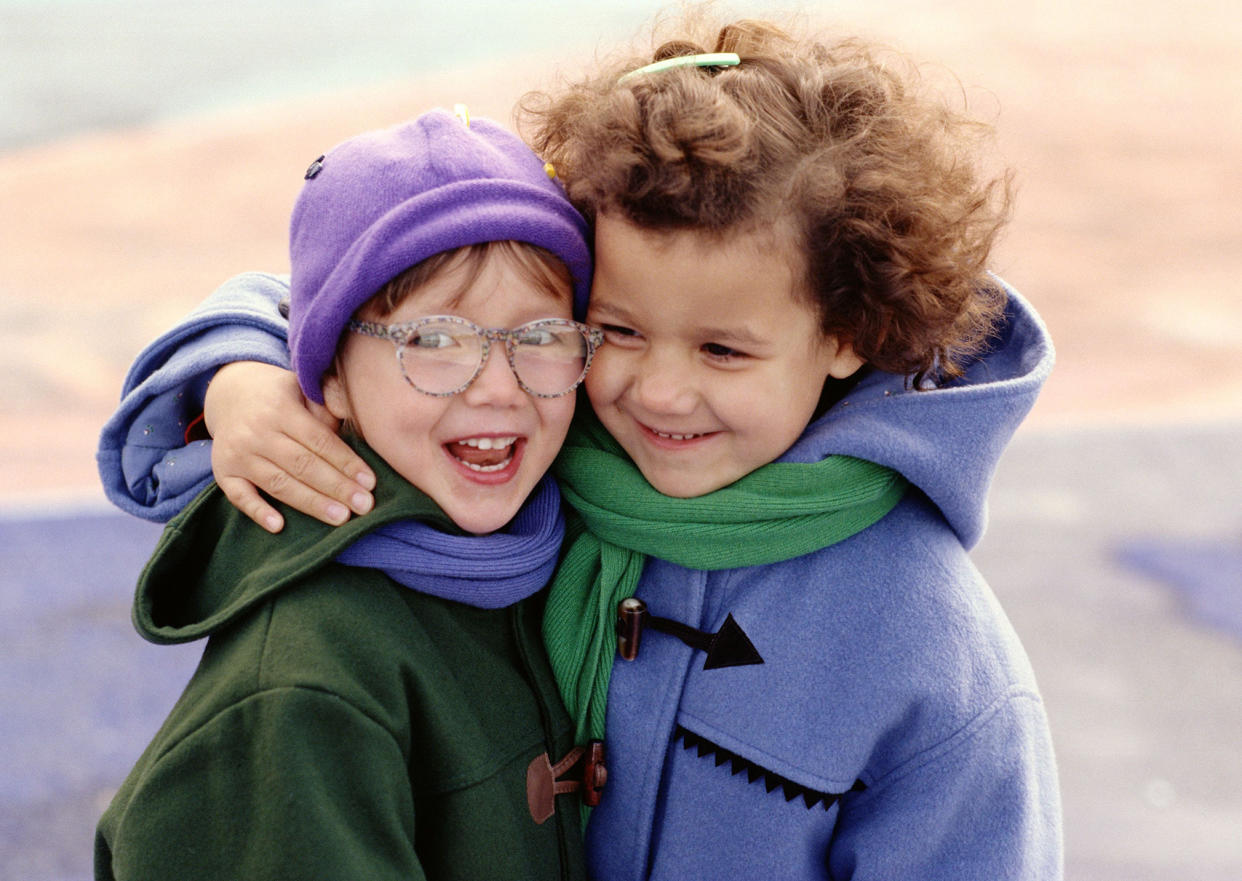 Schoolchildren winter coats