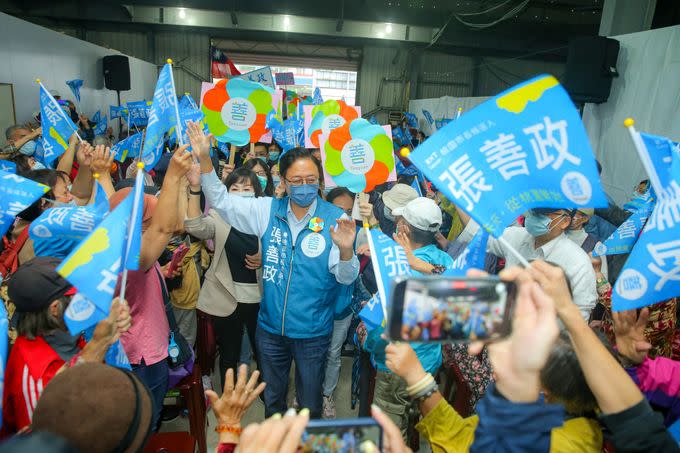 張善政龍潭婦女後援會成立　重申婦幼局政見