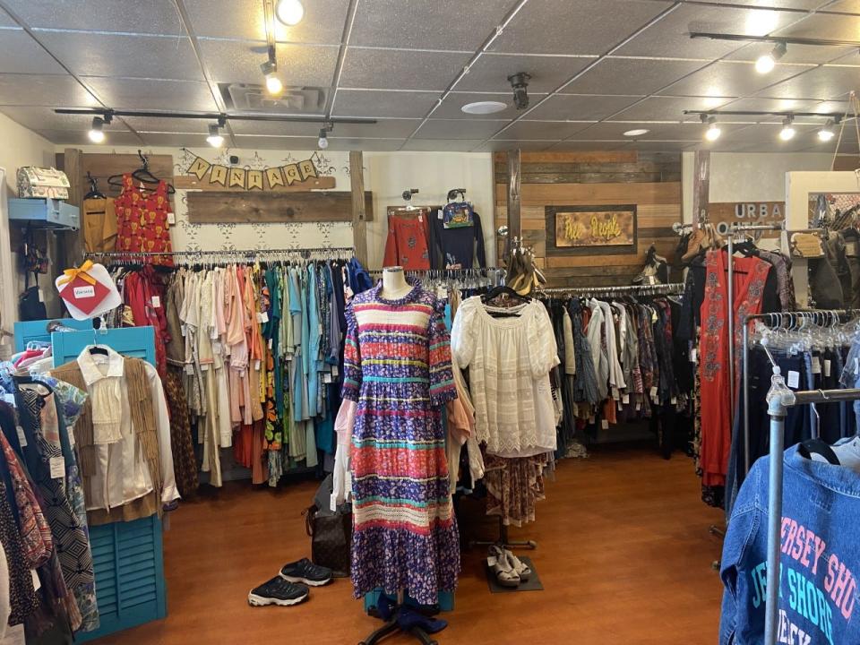 Squan Dry Goods on Main Street in Manasquan emulates a beach bungalow brimming with familiar brand names and funky finds.