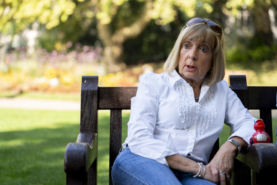 Sue Wathen was regularly unwell before she received treatment for hep C (Jordan Pettitt/PA)