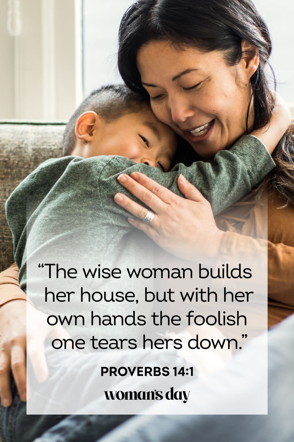 bible verses about mothers proverbs 14 1
