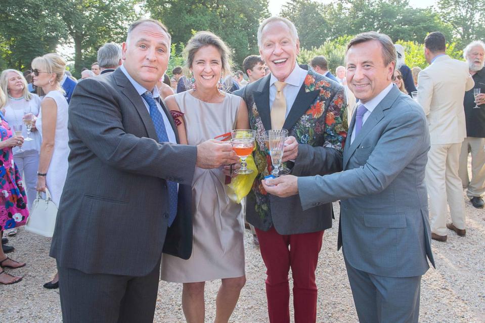 José and Patricia Andrés, Patrick O’Connell, and Daniel Boulud