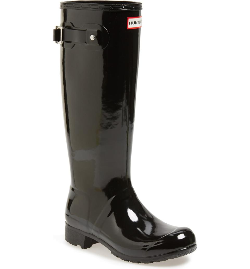 Hunter Original Tour Gloss Packable Rain Boot