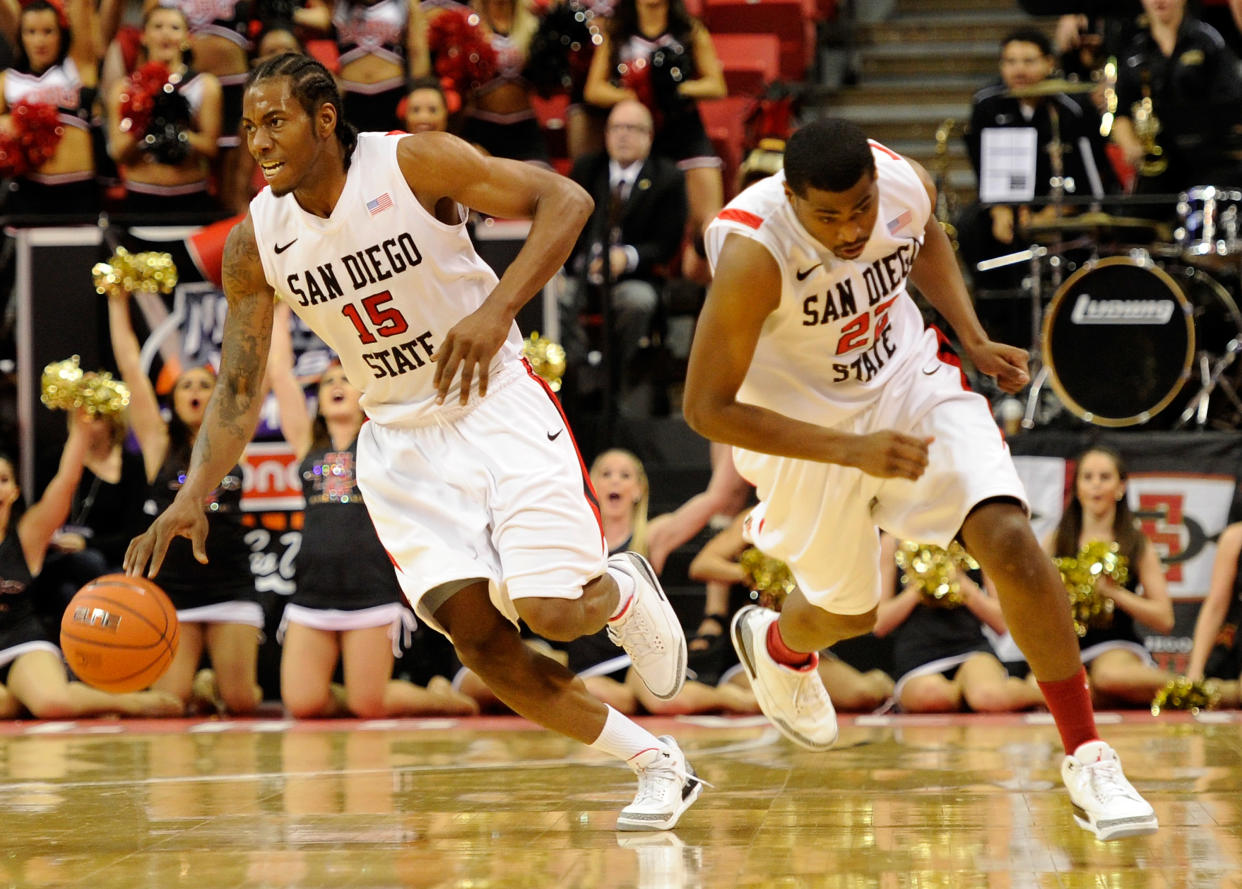 Kawhi Leonard's jersey will be the first to ever be retired by San Diego State.