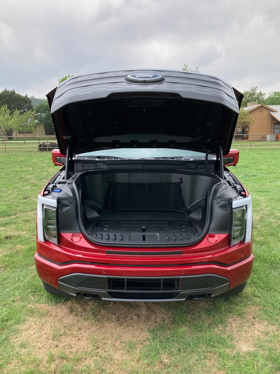 The Ford F-150 Lightning.