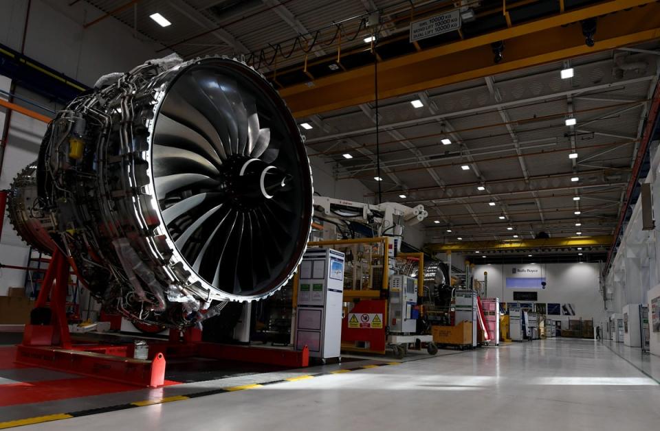 Rolls-Royce has had the green light from the Spanish government to sell its ITP Aero business for 1.8bn euros (£1.5bn) (Paul Ellis/PA) (PA Archive)