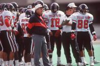 <p>Spike Dykes (1938-2017): Legendary college football coach at Texas Tech. </p>