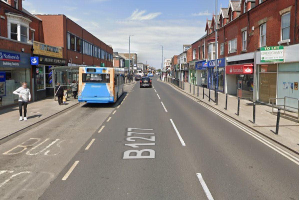 A man has been assaulted and robbed on York Road in Hartlepool, taking place near Santander Credit: GOOGLE <i>(Image: Google)</i>