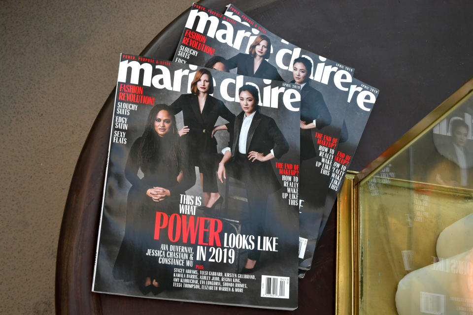 Marie Claire magazines, owned by Future