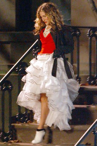 <p>Arnaldo Magnani/Getty</p> Sarah Jessica Parker in 2003