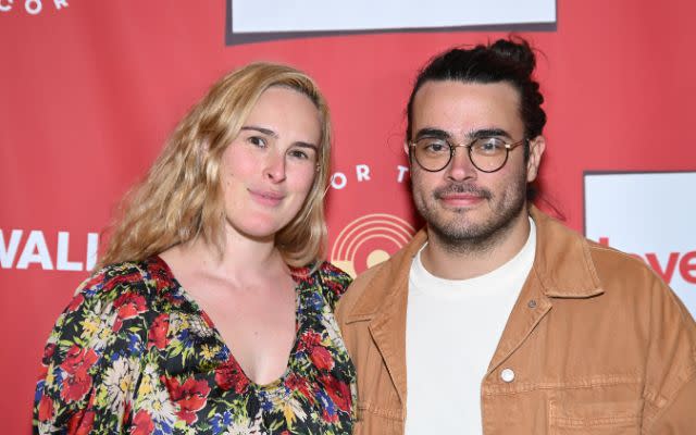 Rumer Willis and Derek Thomas. Photo by Michael Tullberg/Getty Images.