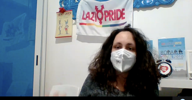 Alessandra Rossi of the Gay Center in Rome worries about young gay and transgender kids trapped in homophobic families during COVID-19.