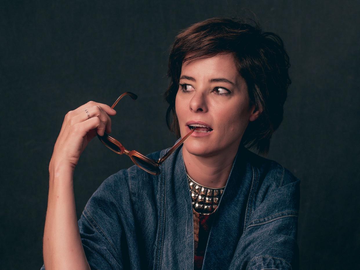 Actor Parker Posey, who narrates and executive produces the new documentary 'The Booksellers': Variety/Rex