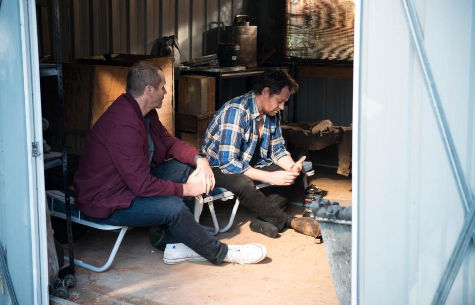 Friday, September 11: Toadie is shocked to see Shane in such a state