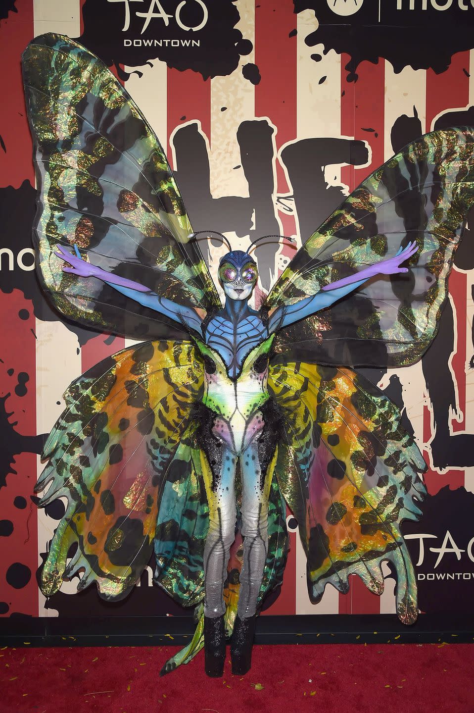 Heidi Klum as a Butterfly