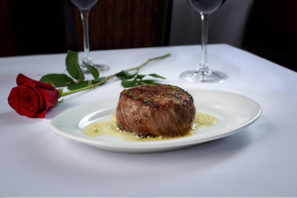 Ruth's Chris Steak House is offering Valentine's Day dinners for two specials for dine-in and to-go.