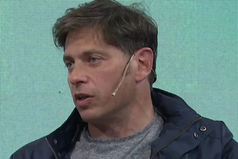 El gobernador de la provincia de Buenos Aires Axel Kicillof, en C5N