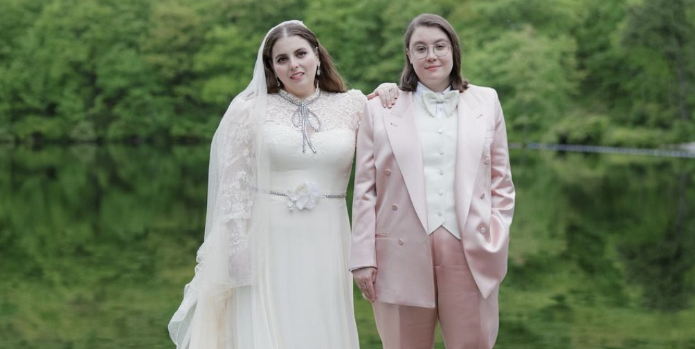 beanie feldstein instagram, beanie feldstein wedding, celeb weddings, celeb wedding news, celeb news